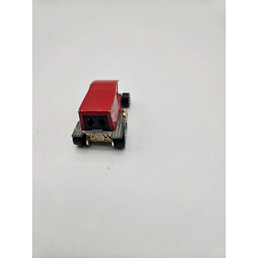 Vintage 1976 Hot Wheels T-Totaller Express Red Blackwall Hong Kong Diecast